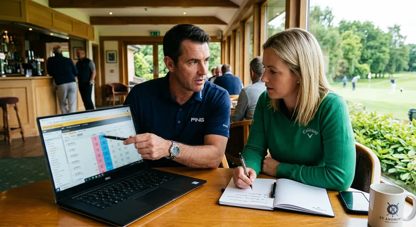 Betting exchange interface showing lay betting option for golf tournament outright market